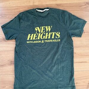 HOMAGE Forest Green Tee with Cream Collar Trim